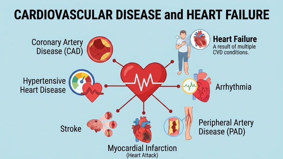 Cardiovascular Disease and Heart Failure