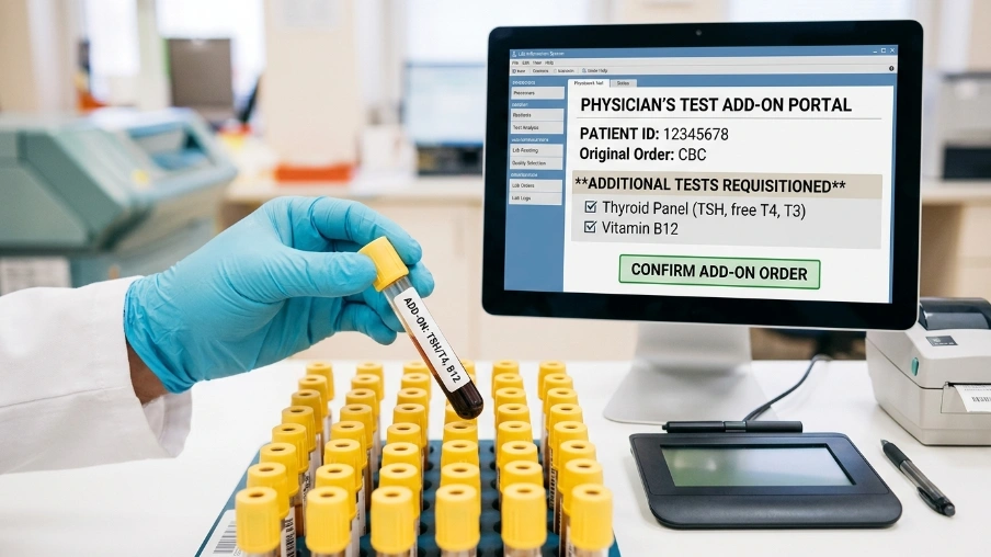 Ordering Additional Blood Tests