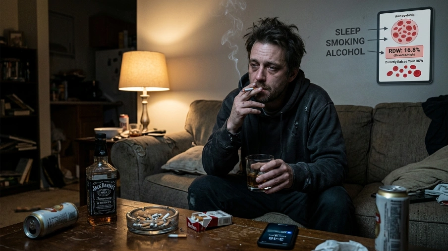 Sleep, Smoking, and Alcohol The Lifestyle Factors That Directly Raise Your RDW
