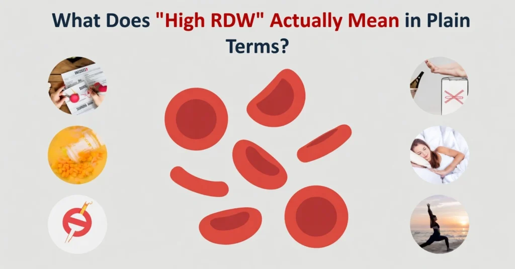 What Does High RDW Actually Mean in Plain Terms